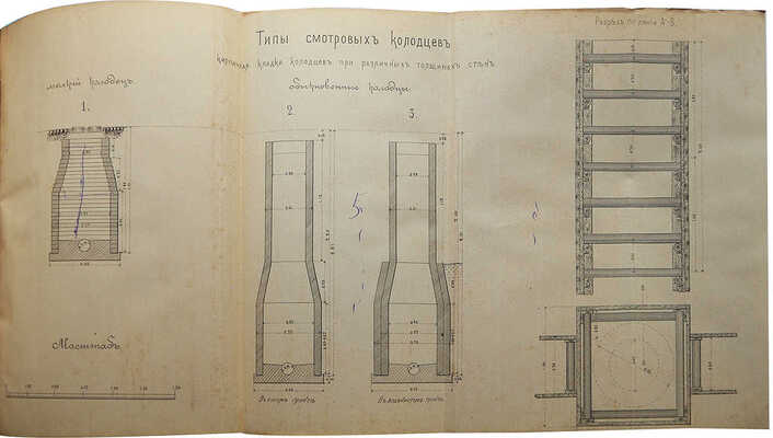 Конволют из 10 изданий с расценками на работы Московской городской управы